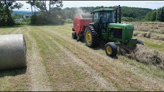 Wrapping Up 1st Cutting Hay [upl. by Macy]