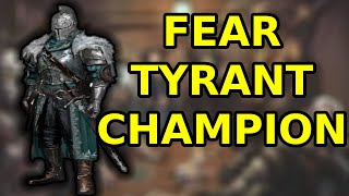 Pathfinder 2e Teamwork Build The Fear Tyrant Champion [upl. by Carlina]