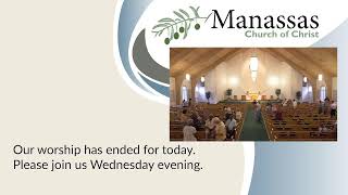 Manassas Church of Christ  June 23 2024  Sunday PM Worship Song Night [upl. by Aric]