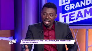 LGT  LActu du 22 Mars 2021  Eliminatoires CAN 2021  Beaumelle les absences et les incertitudes [upl. by Urdna89]