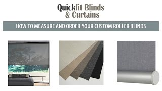 How to Order Quickfit Blinds  A 2 Minute Tutorial [upl. by Jeminah588]