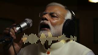 Narendra Modi singing Pehle bhi main Animal  AI Cover  Ranbir Kapoor  Rashmika Mandanna [upl. by Derfiniw]