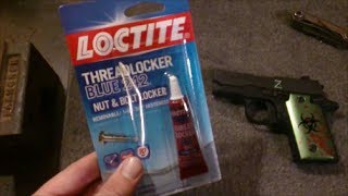 Loctite and Load Putting the screws to the Sig p238 [upl. by Assennej395]