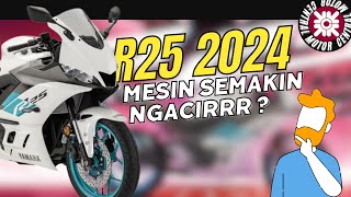 YAMAHA BARU RILIS R25 2024 DENGAN WARNA BARU  MESIN MAKIN NGACIRR [upl. by Dyob262]