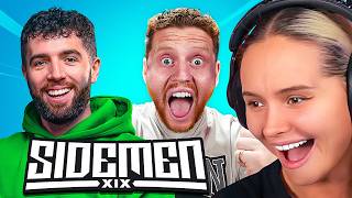 Talia Mar Games With The Sidemen [upl. by Elleuqram]