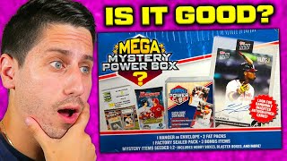 50 Mega Mystery Power Box Baseball Worth It [upl. by Edelstein]