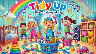 Tidy Up  Clean Up Song  Fun and Upbeat for Kids [upl. by Gladine830]