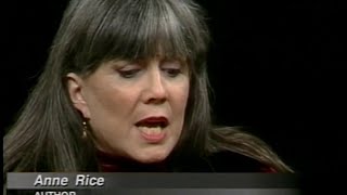 Anne Rice interview 1998 part1 2 [upl. by Audry]