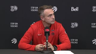 Toronto Raptors Media Availability  Postgame vs Detroit Pistons  November 1 2024 [upl. by Mcnair]