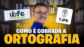 ORTOGRAFIA  LÍNGUA PORTUGUESA  TJ PR IBFC  AULA 04 [upl. by Noyrb719]