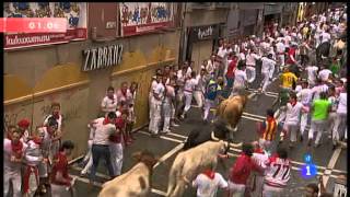 primer encierro san fermin 2012 [upl. by Jollenta]