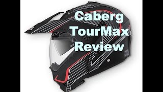 Review of the Caberg TourMax Helmet [upl. by Eniamzaj695]