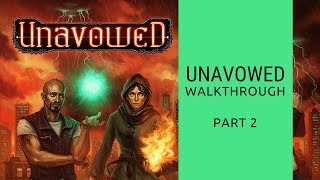 Unavowed  Walkthrough part 23 [upl. by Eirrab]