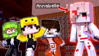 ¡ESCAPA de la MANSIÓN de ANNABELLE  MrOni en MINECRAFT ROLEPLAY [upl. by Carrick]