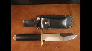 1970’s Carl Schlieper Survival Knife  14122  Solingen Germany exceptional knife [upl. by Ardnasela]