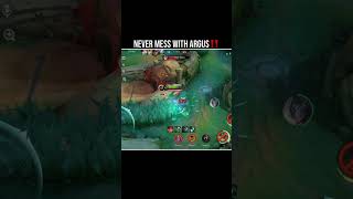 Late game argus 🗿 shorts mobilelegends argus mlbb [upl. by Ripp]