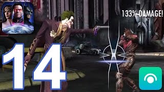 Injustice Gods Among Us  Gameplay Walkthrough Part 14  Battles 1718 iOS Android [upl. by Baese]