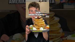 VALÓDI AMERIKAI PALACSINTA🥞🇺🇸🦅food pancake america [upl. by Adnala]