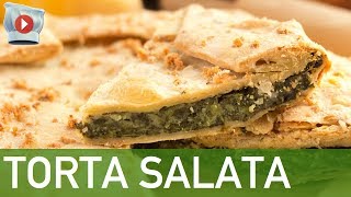 Torta Salata Ricotta e Spinaci [upl. by Nosiddam]