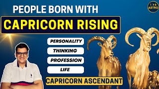 Capricorn Rising  Personality thinking career profession  All about Capricorn Ascendant [upl. by Alvord]