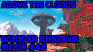 Super Mario Odyssey  Wooded Kingdom Moon 48  Above the Clouds [upl. by Cirderf]