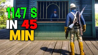 The BEST Ways to Make Money in Red Dead Online [upl. by Esorlatsyrc]