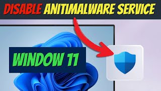 How to Disable Antimalware Service Executable In Windows 11 [upl. by Derian474]