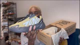 YEEZY 700 MNVN Resin Review  On Foot Look [upl. by Annia]