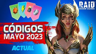 RAID Shadow Legends Códigos Promocionales ⚡️ 2023 ⚡️ español [upl. by Droflim946]