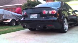 Mazdaspeed 6 Borla catback exhaust [upl. by Margit]