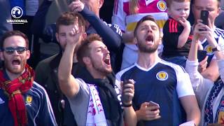 Flower of Scotland Scottish National Anthem  Scotland v England [upl. by Minna267]