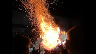 Ottery St Mary Tar Barrels 5th November 2024 Un Sorted [upl. by Grider]