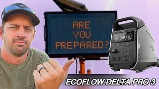 Be prepared for DISASTER with EcoFLows new Delta Pro 3 [upl. by Annahsed133]