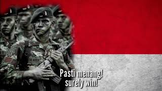 Tinggalkan Ayah Tinggalkan Ibu  Indonesian Military Song [upl. by Igenia]