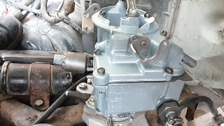 Rochester Monojet Carburetor Adjustment ¡CARBURACIÓN [upl. by Obediah]