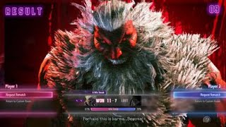 Street Fighter 6 bison Akuma sets [upl. by Imogene]