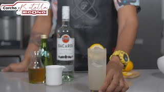 Corcho y Botella Bacardí Cocktail  Rum Collins [upl. by Xylia]