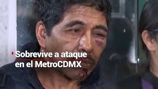 ¿CÓMO FUE  Sobreviviente del ataque en el Metro Tacubaya en CDMX narra lo que vivió [upl. by Airitak233]