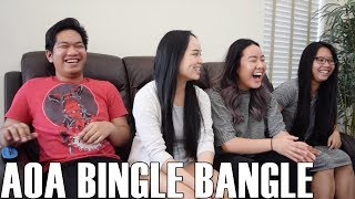 AOA Bingle Bangle Reaction Video [upl. by Mossberg]