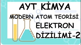 Elektron Dizilimi  2 Modern Atom Teorisi AYT11Sınıf Kimya 2video [upl. by Itsirhc243]