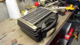 Build a high quality PORTABLE Solar Generator For 150 [upl. by Yelad]