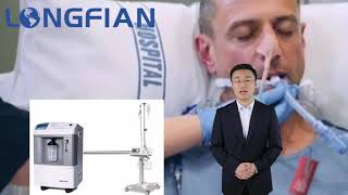 HFNC OXYGEN THEROPY TREATMENT longfian oxygenconcentrator manufacturer hfnc OXYGENTHEROPY [upl. by Nigle]