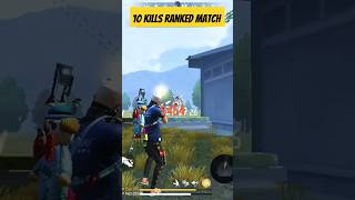 Crazy 10 Kills ranked matchfreefire freefireshortsmobilegaming [upl. by Enyaj122]