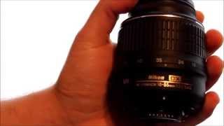 Nikon Nikkor 1855mm f3556 AFS Kit Lens Review [upl. by Ibrab]