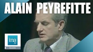 Alain Peyrefitte partisan de la peine de mort  Archive INA [upl. by Koehler757]