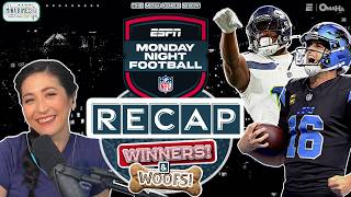 MNF RECAP Goff’s Perfect Performance vs the Seahawks  Week 4 Winners  Mina Kimes Show ft Lenny [upl. by Ivon]