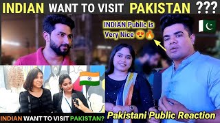 DO INDIANS WANT TO VISIT PAKISTAN India Public Reaction  Pakistani public reaction  Ind vs Pak [upl. by Anniken]