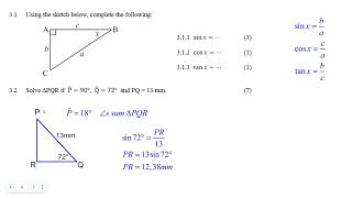 Trigonometry Q3 1 Q3 2 [upl. by Hallee]