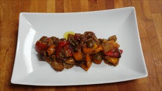 Caponata di Melanzane e Peperoni [upl. by Yenaffit]