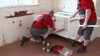 How To Install UShaped Kitchen Cabinets  DIY At Bunnings [upl. by Ogden]